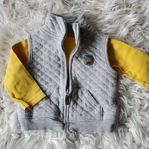 Carter's Camp Vest and Shirt, size 12month
